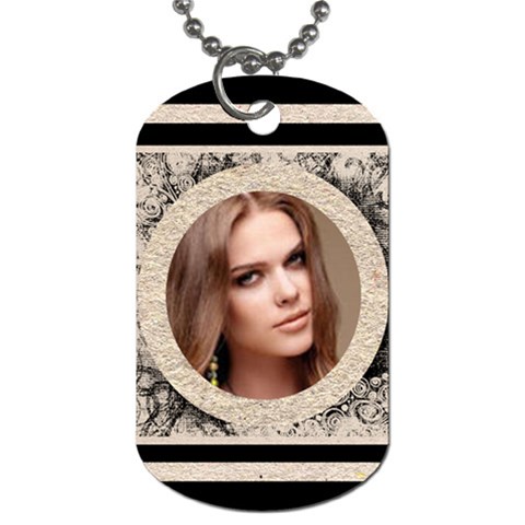 Fantasia Classic Amore  Dog Tag By Catvinnat Back