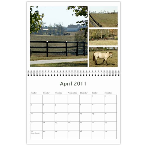 Columbiana Farm Calendar By Rick Conley Apr 2011