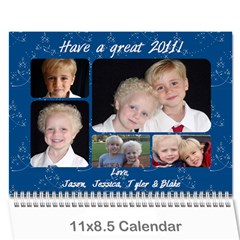 2011 Calendar - Wall Calendar 11  x 8.5  (12-Months)