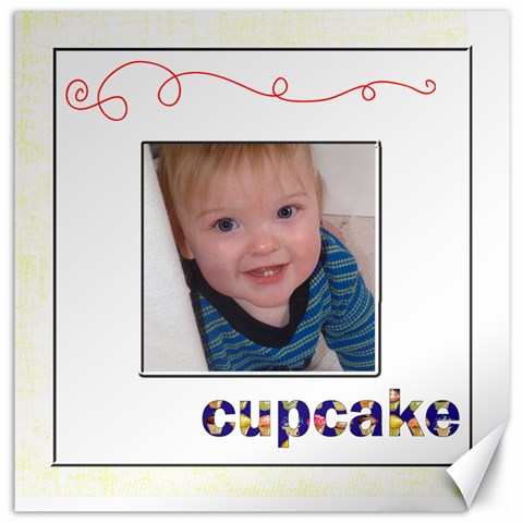 Cupcake Canvas 20 X 20 By Catvinnat 19 x19.27  Canvas - 1