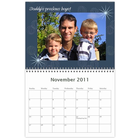 Our Calendar By Heidi Short Nov 2011