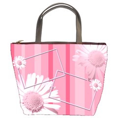 pink bucket bag