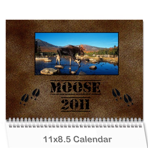 Moose Calendar By Gnose Cover