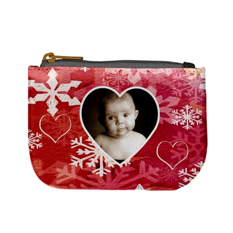 My Winter Valentine Mini Coin Purse By Catvinnat Front