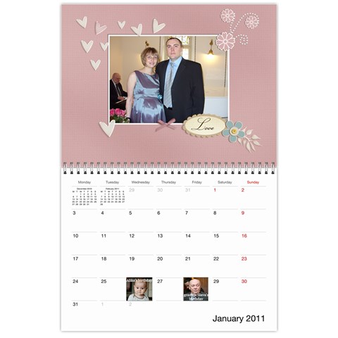 Calendar Jan 2011