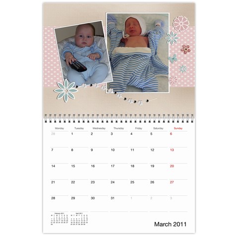 Calendar Mar 2011