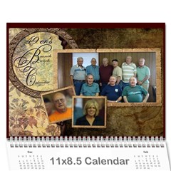 Kathy s Calendar - Wall Calendar 11  x 8.5  (12-Months)
