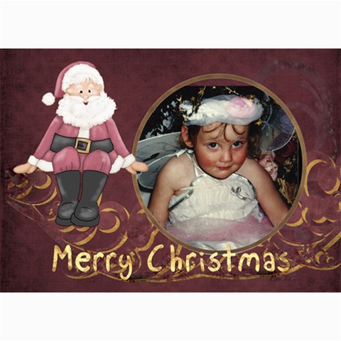 Christmas2 7x5 7 x5  Photo Card - 2