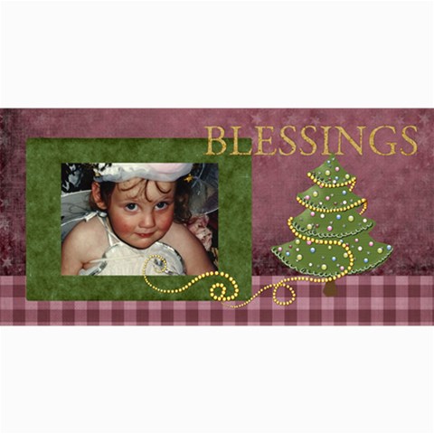 Christmas2 8x4 8 x4  Photo Card - 9