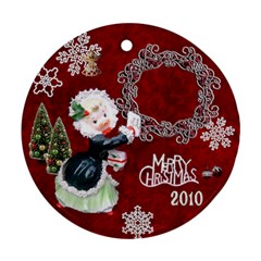 Thank you  girl 2023 30 ornament round - Ornament (Round)