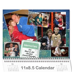 Randall Family 2011 Calendar - Wall Calendar 11  x 8.5  (12-Months)