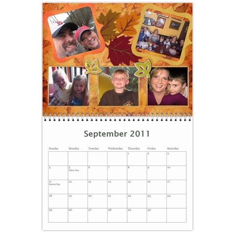 12mth Calendar By Terri Spears Sep 2011