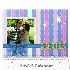 FAMILY CALENDAR 2012 - 1 - Wall Calendar 11  x 8.5  (12-Months)