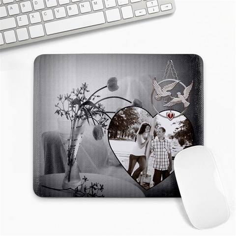 Love Birds Mousepad By Lil Front