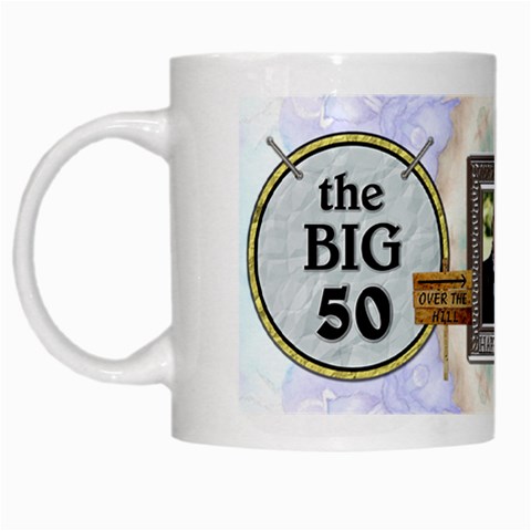 50th Birthday Mug By Lil Left