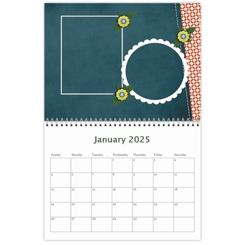 Calendar Jan 2025