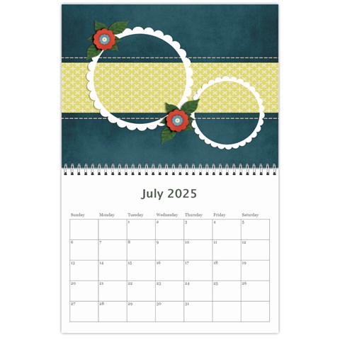 Calendar Jul 2025