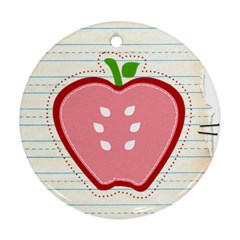 APPLE ORNAMENT - Ornament (Round)