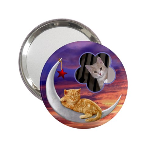 Kitty Handbag Mirror By Lil Front