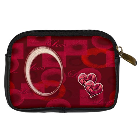 You Light Up My Life Red Love Digital Camera Case By Ellan Back