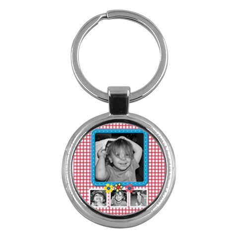 Round Key Chain 3 By Martha Meier Front