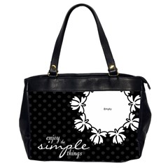 Enjoy the Simple Things Oversized Office Handbag - Oversize Office Handbag (2 Sides)