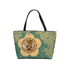 Friends are the Flowers Classic Shoulder Handbag