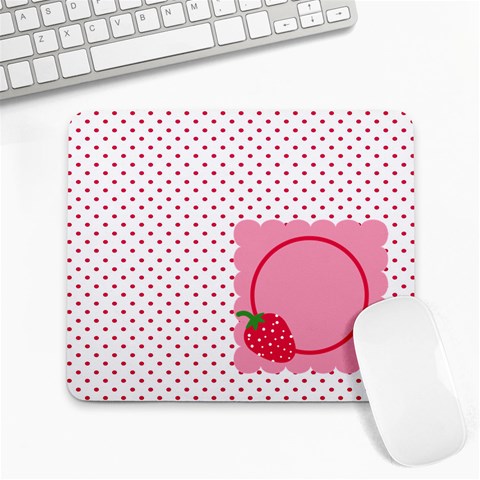 Strawberries Mousepad 01 By Carol Front