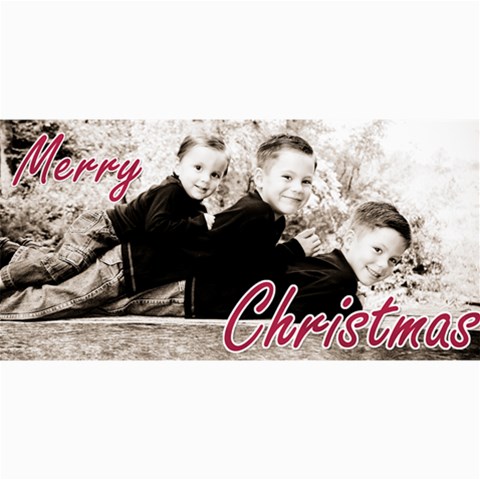 Christmas Card 2010 By E 8 x4  Photo Card - 10