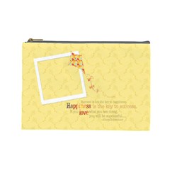 Happiness-cosmetic bag L (7 styles) - Cosmetic Bag (Large)