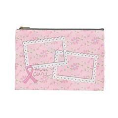 Breast Cancer Awareness-cosmetic bag L (7 styles) - Cosmetic Bag (Large)
