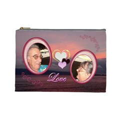 I heart you 35 love sunset Large Cosmetic Bag (7 styles) - Cosmetic Bag (Large)