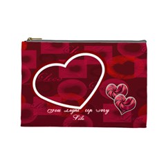 You Light Up My Life  Large Cosmetic Bag (7 styles) - Cosmetic Bag (Large)