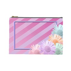 flowers cosmetic bag large (7 styles) - Cosmetic Bag (Large)