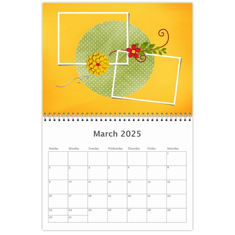 Photo Calendar (12 Mar 2025