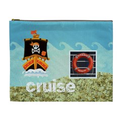 Pirate Pete cruise vacation extra large cosmetic bag (7 styles) - Cosmetic Bag (XL)