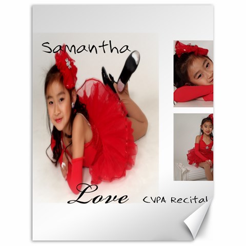 Sam Love By Wendy Li 17.8 x23.08  Canvas - 1