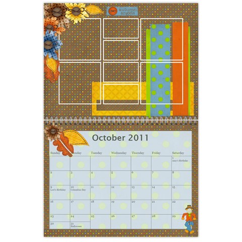 Mom s Calendar 2011 By Linda Ward Oct 2011