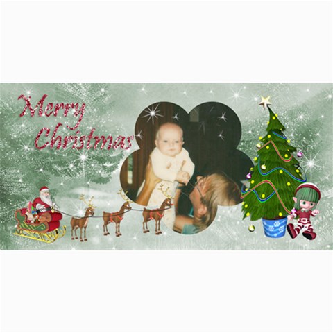 Here Comes Santa Card Set 1 By Spg 8 x4  Photo Card - 4