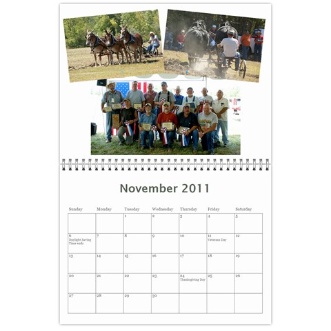 2011 Ryans Calendar  By Rick Conley Nov 2011