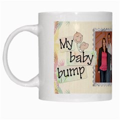 Baby Bump Mug - White Mug