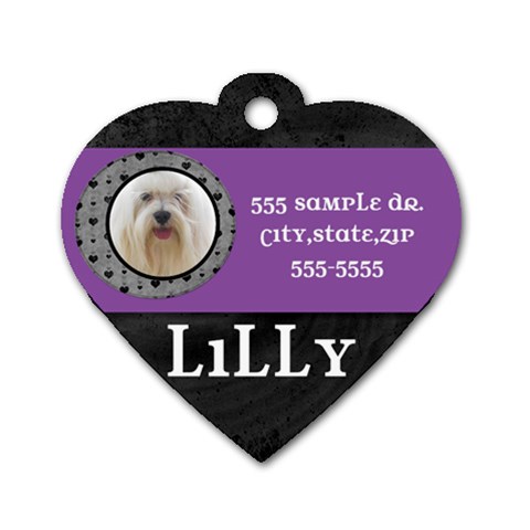 Dog Tag By Brooke Back