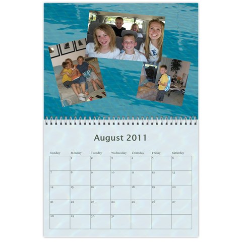 2011 Calendar By Shelley Peterson Aug 2011