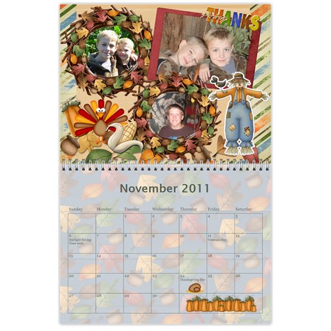 2011 Calendar By Lmw Nov 2011