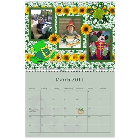 2011 Calendar By Lmw Mar 2011