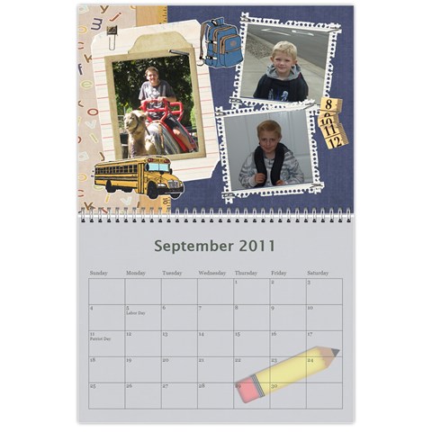 2011 Calendar By Lmw Sep 2011