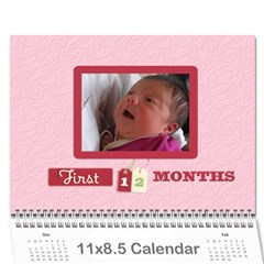 meila - Wall Calendar 11  x 8.5  (12-Months)
