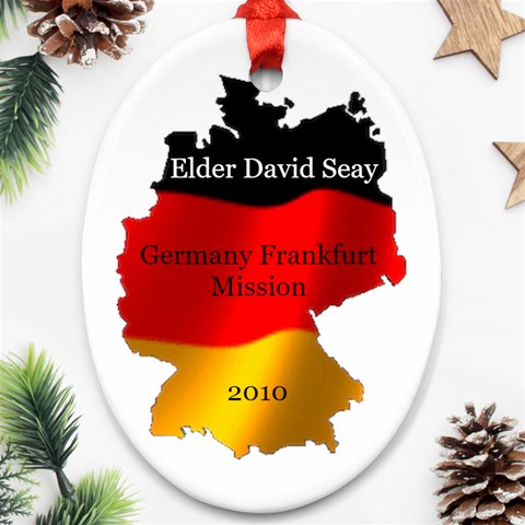 Elder David Seay Ornament 2010 By Stephanie Back