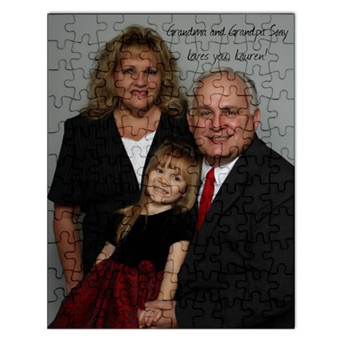 Gma Gpa Lauren Puzzle 2009 By Stephanie Front