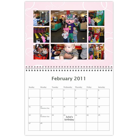 Calendar By Mary Feb 2011